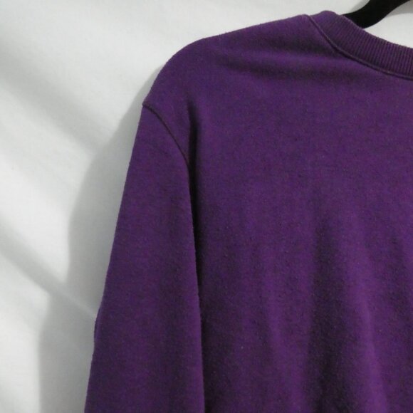 FUDA | medium | Purple Crewneck Sweatshirt - Picture 3 of 14